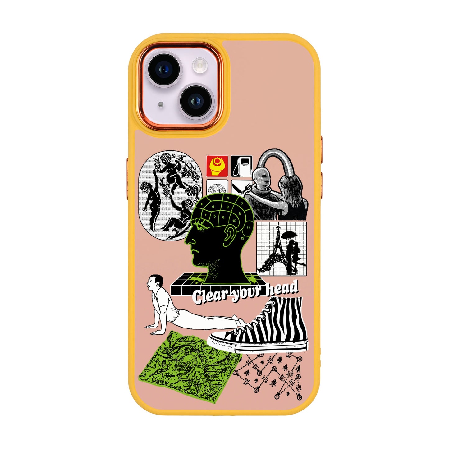 CLEAR YOUR HEAD-iPhone 14 Plus Proof Kılıf