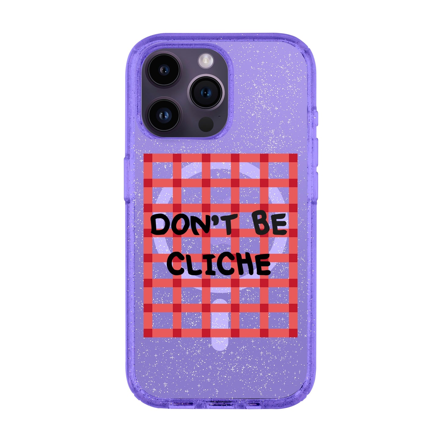 DON'T BE CLICHE-iPhone 14 Pro Max Shiny Kılıf MagSafe Özellikli