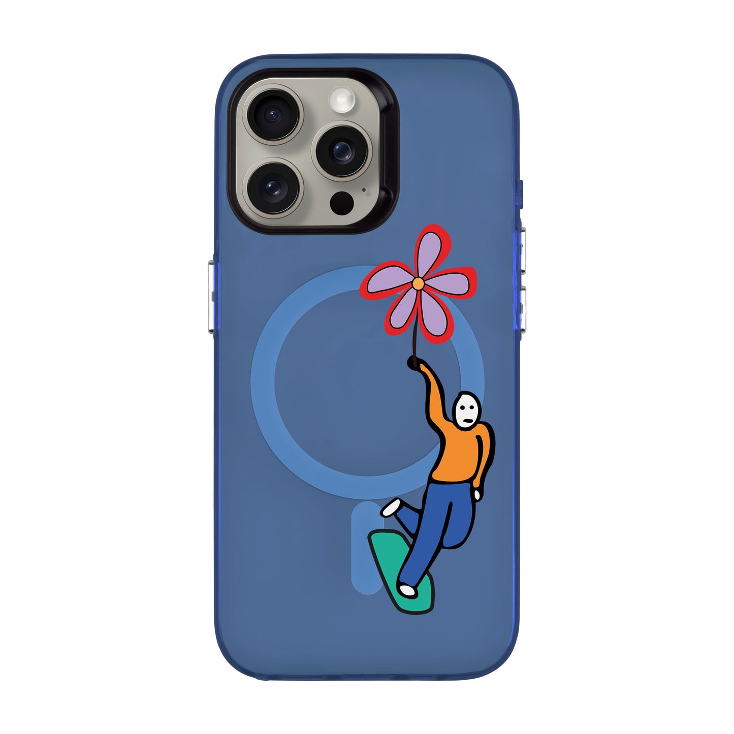 SKATEBOARDER-iPhone 15 Pro Max Hold Kılıf MagSafe Özellikli