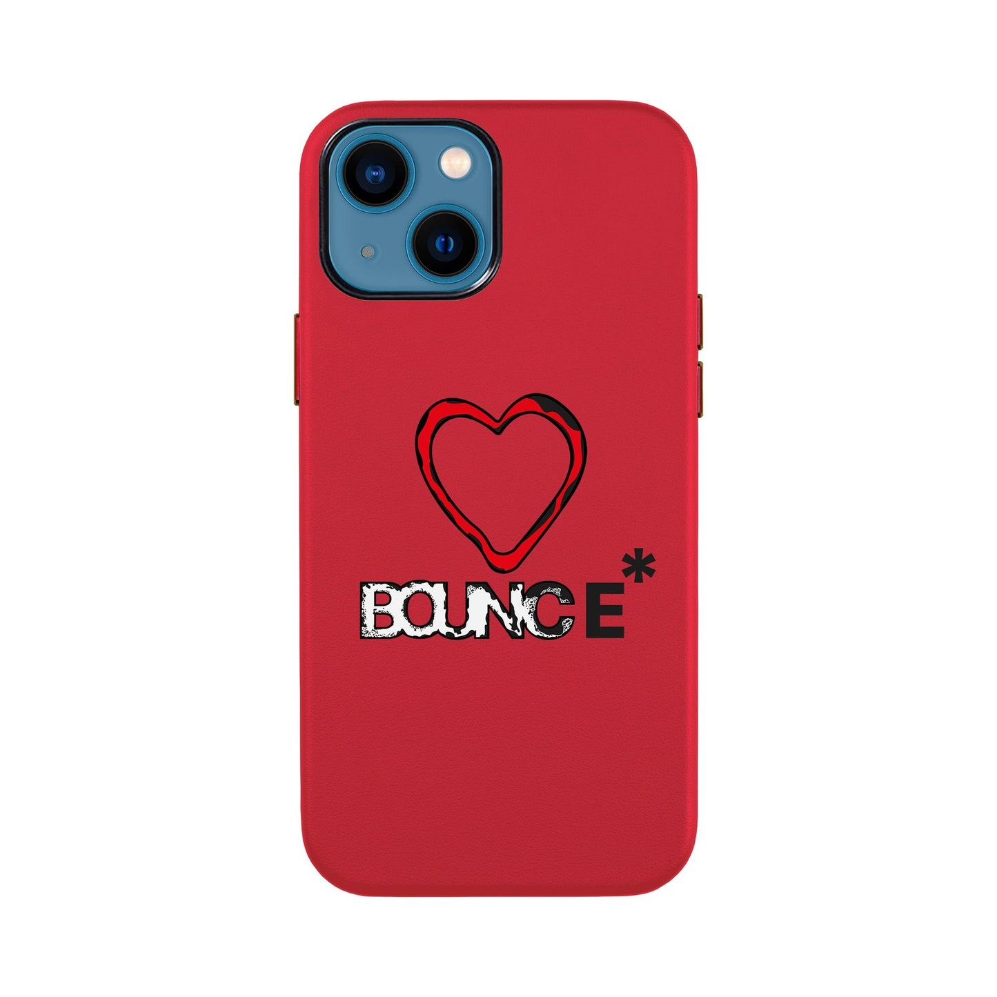 BOUNCE-iPhone 13 Mini Leather Kılıf