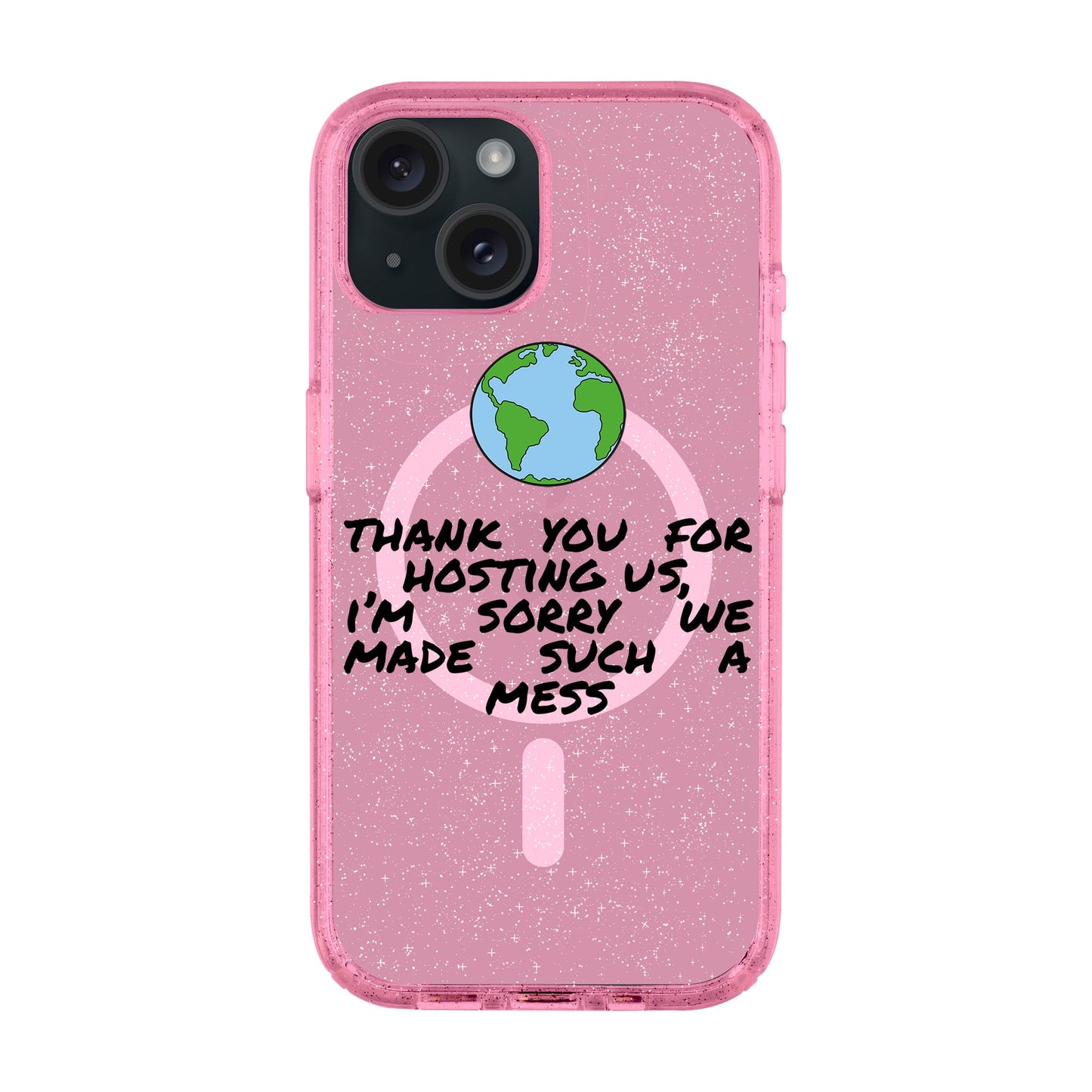 MESS-iPhone 15 Shiny Kılıf MagSafe Özellikli