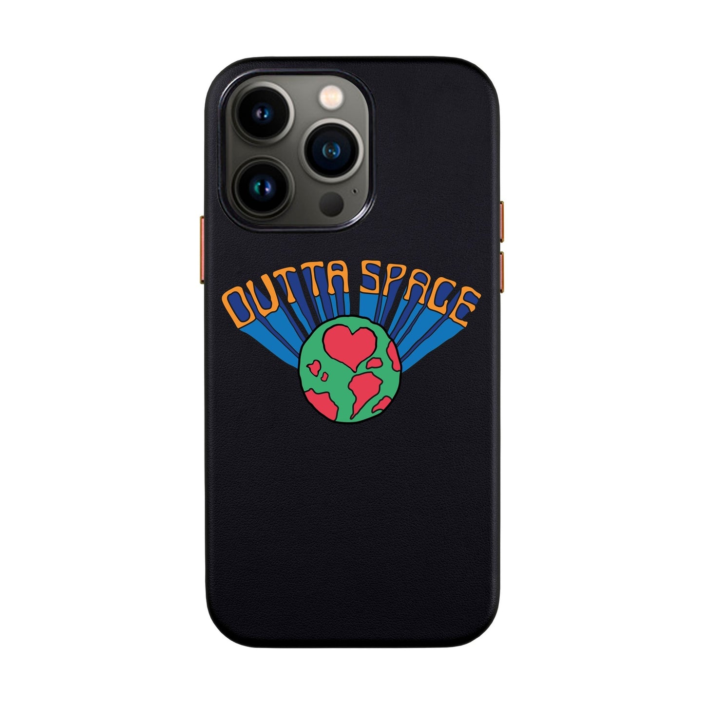 SPACE-iPhone 13 Pro Leather Kılıf