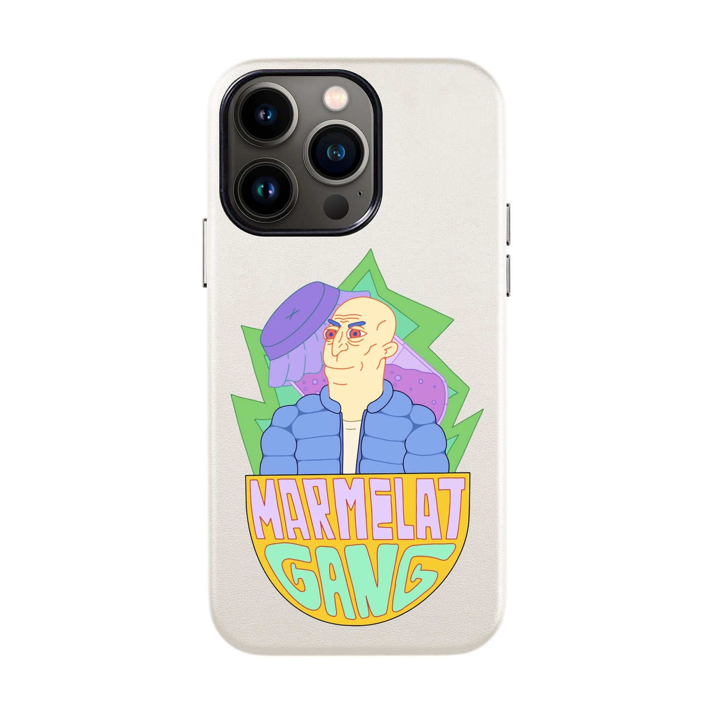 MARMELAT GANG-iPhone 13 Pro Max Leather Kılıf