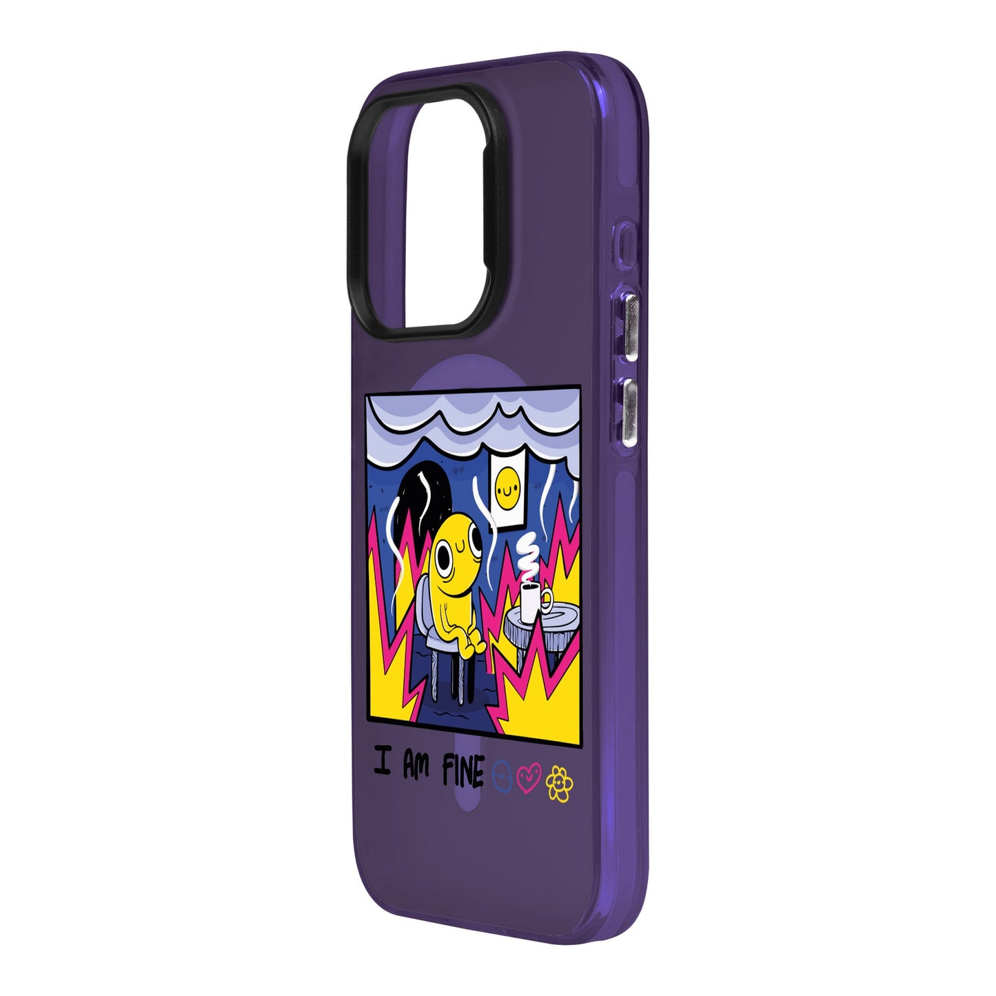 I AM FINE-iPhone 11 Hold Kılıf MagSafe Özellikli