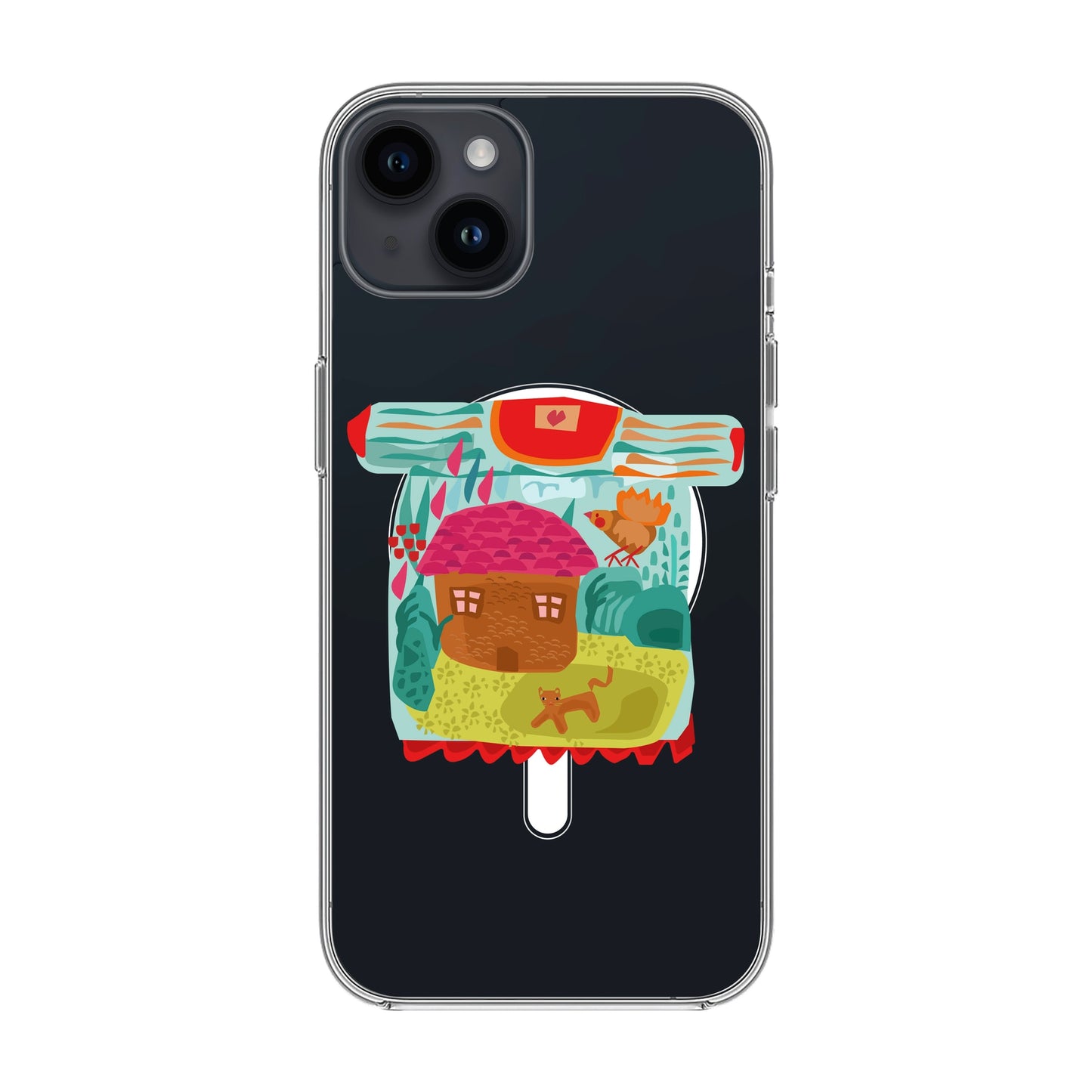 SİHİRLİ KAZAK-iPhone 14 Plus Solid Kılıf MagSafe Özellikli