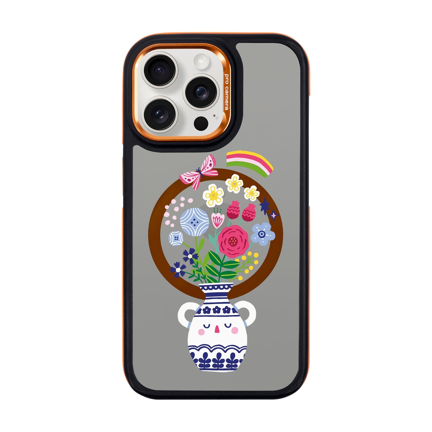 PARTERRE-iPhone 15 Pro Max Dark Kılıf MagSafe Özellikli