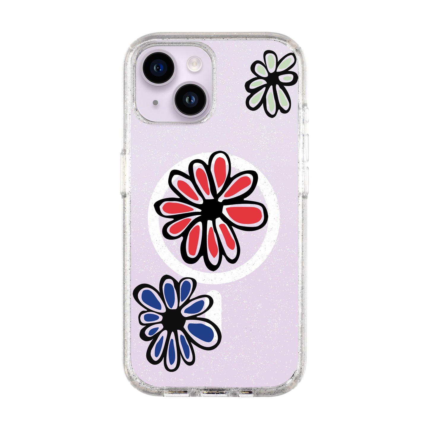 FLORIST-iPhone 13 Shiny Kılıf MagSafe Özellikli