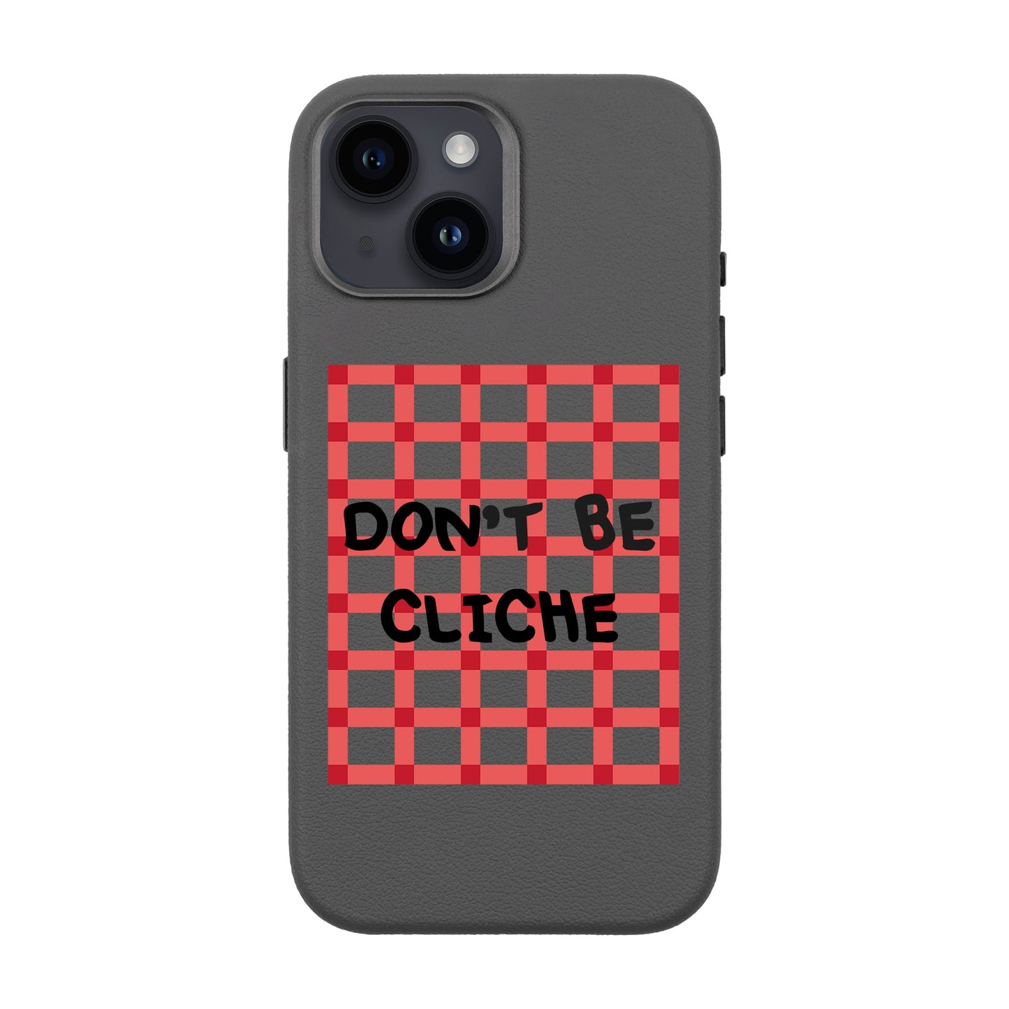 DON'T BE CLICHE-iPhone 13 Leather Premium Kılıf MagSafe Özellikli