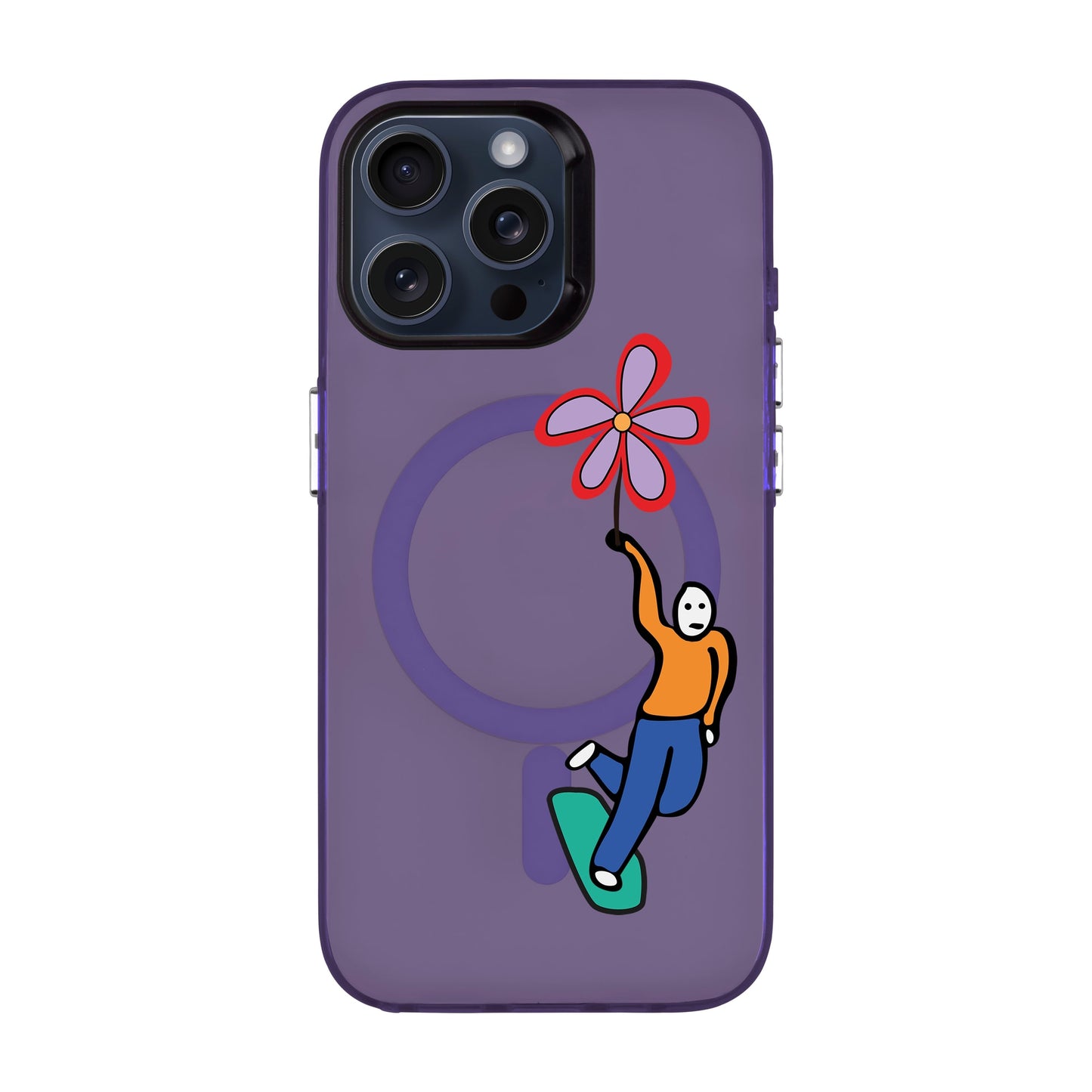 SKATEBOARDER-iPhone 15 Pro Max Hold Kılıf MagSafe Özellikli