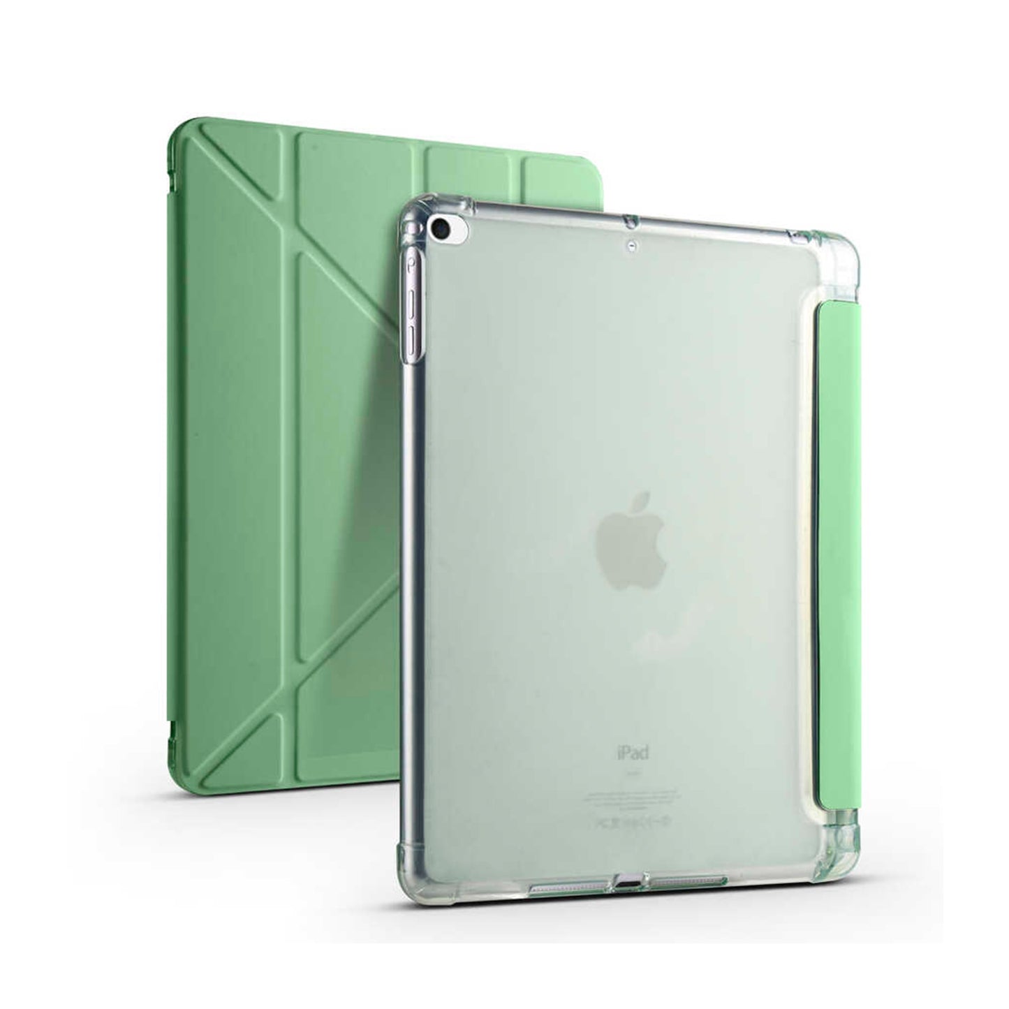 Apple iPad 6.Nesil 9.7 inç 2018-Trigon Folding Kalemlikli Standlı Kılıf