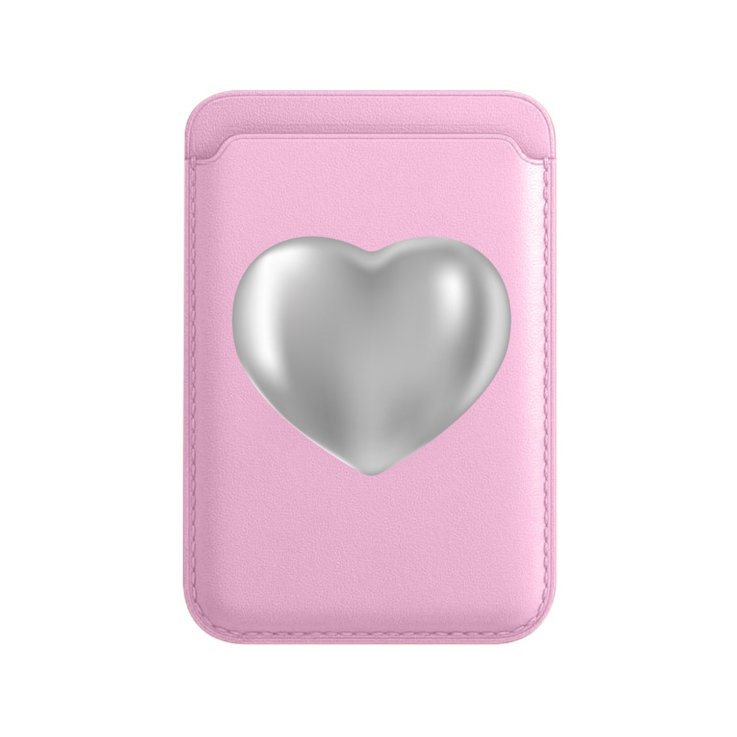 SILVER HEART-Leather Kartlık