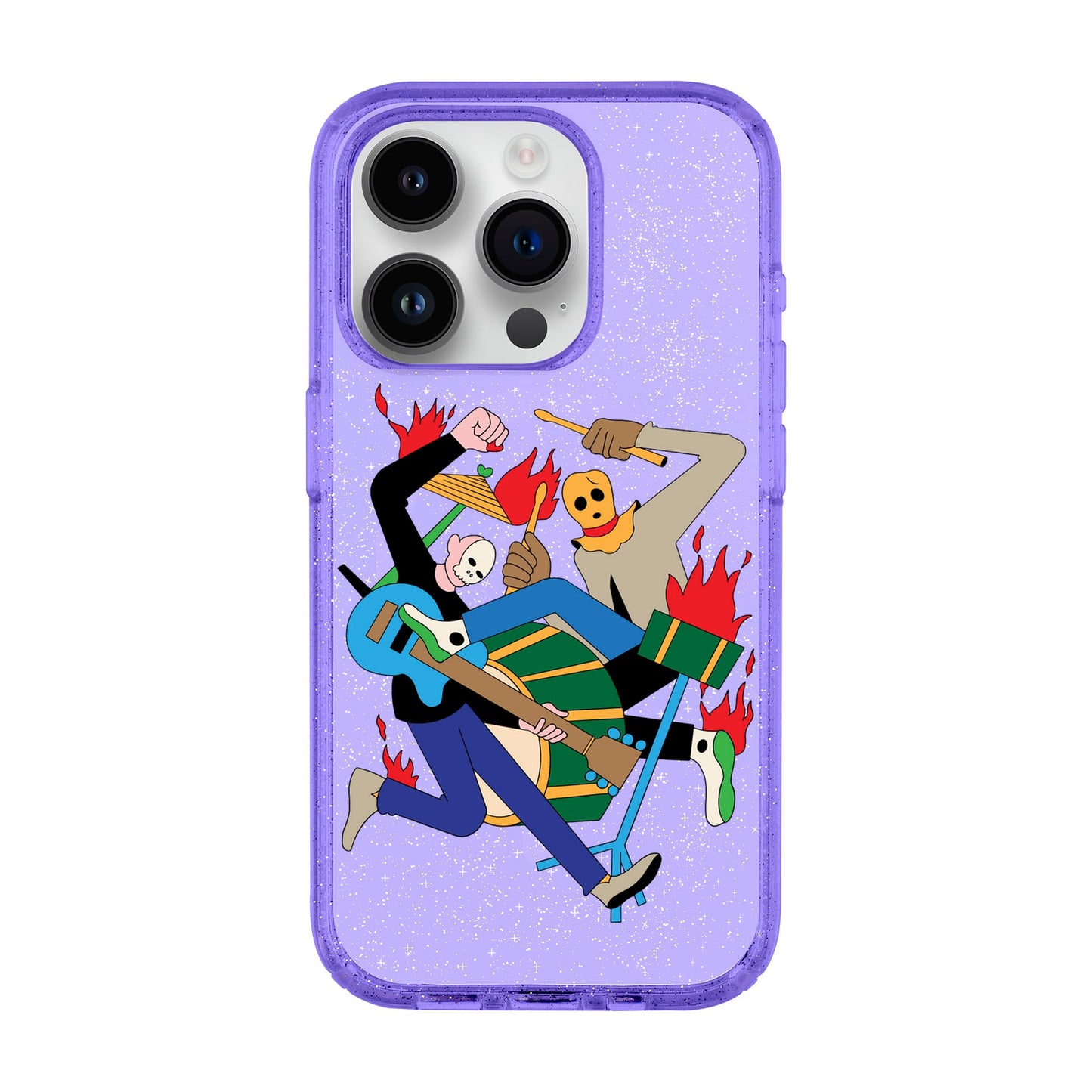 MONSTER MASH-iPhone 14 Pro Shiny Kılıf MagSafe Özellikli