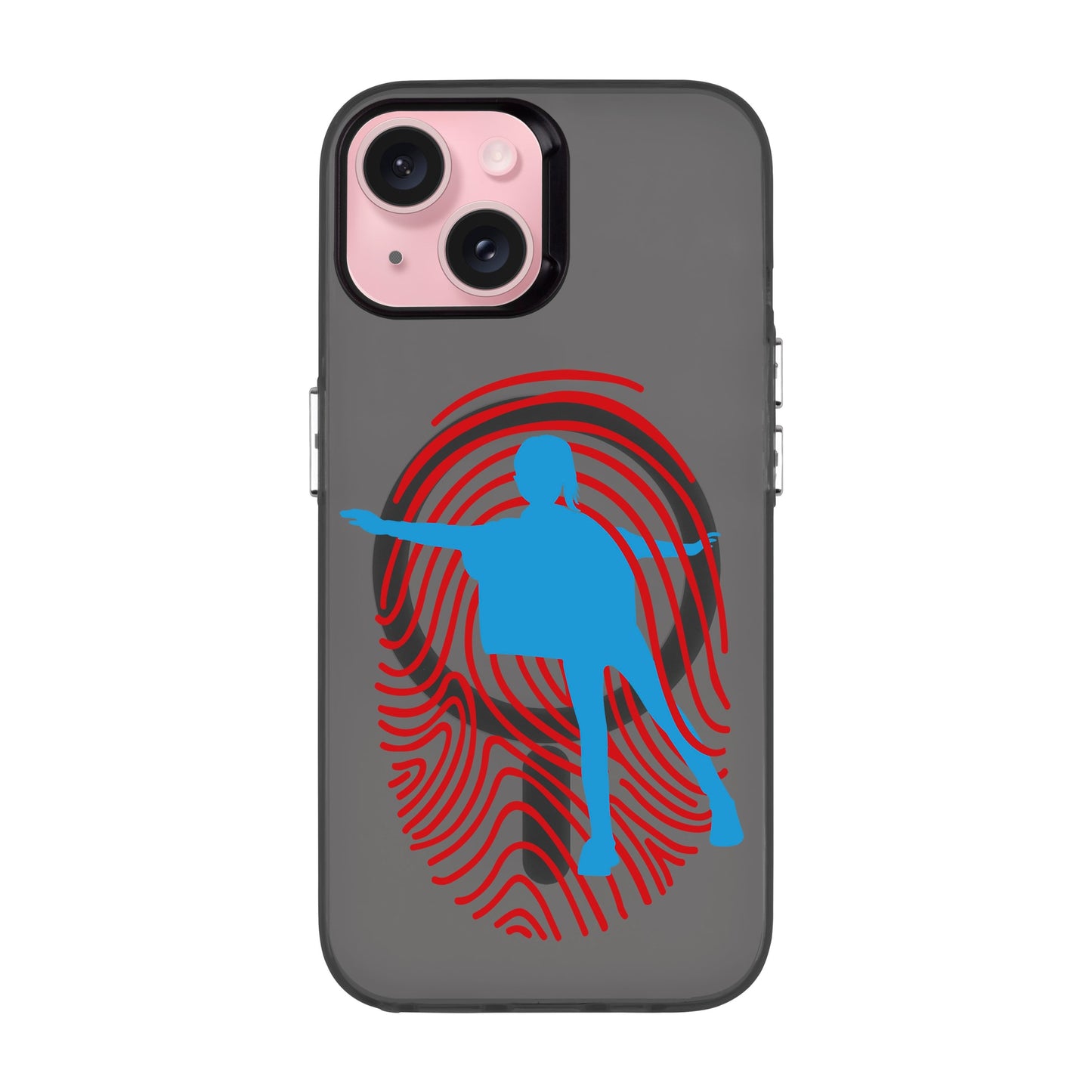 FINGERMARK-iPhone 15 Hold Kılıf MagSafe Özellikli