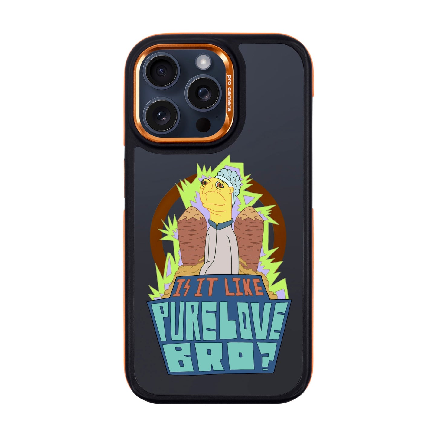 PURE LOVE-iPhone 15 Pro Max Dark Kılıf MagSafe Özellikli