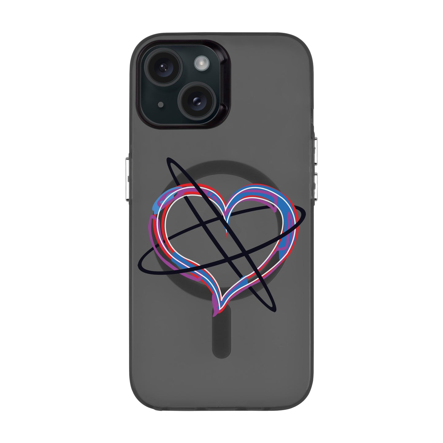 HEART ATTACK-iPhone 15 Hold Kılıf MagSafe Özellikli