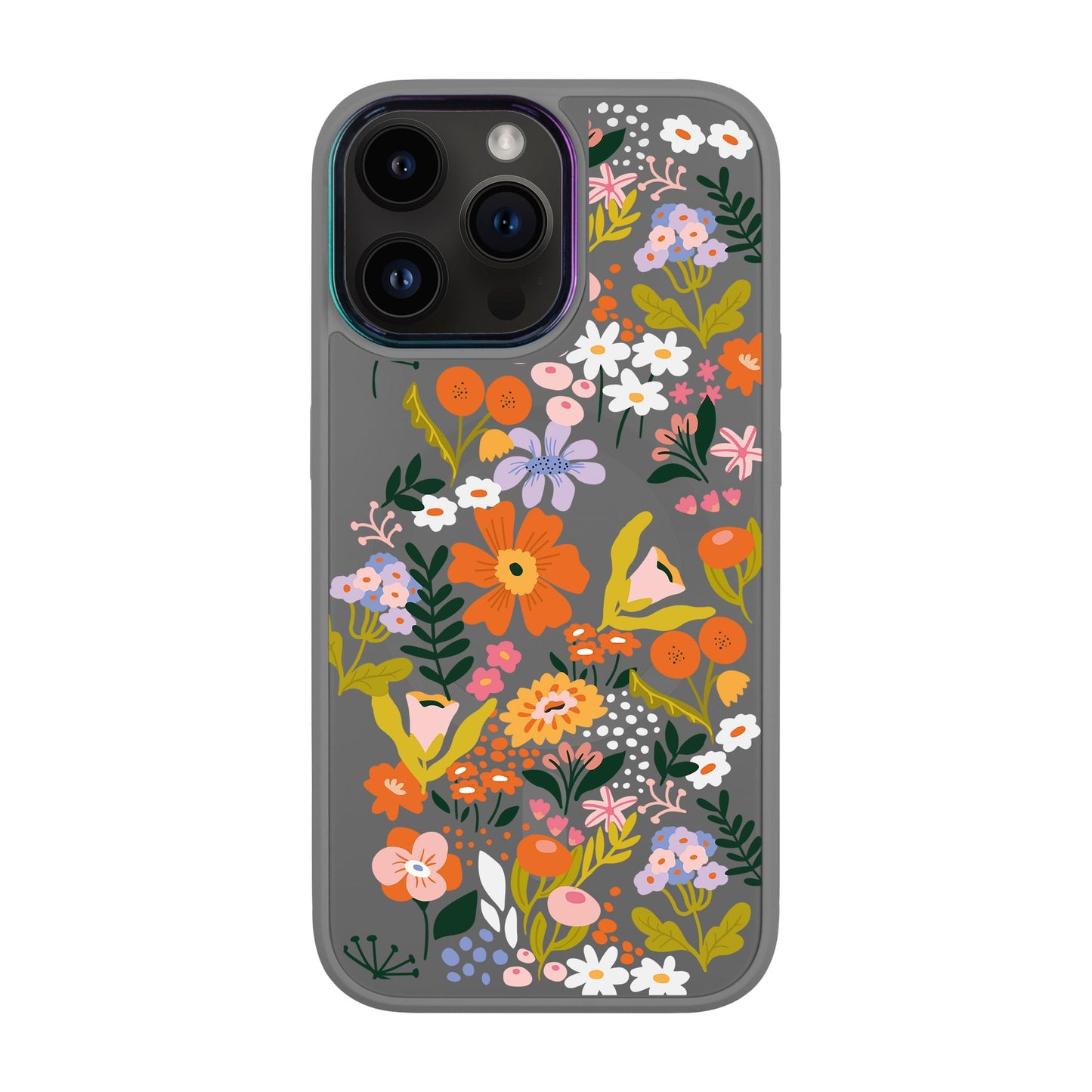 FLOWER-iPhone 14 Pro Max Vigor Kılıf MagSafe Özellikli