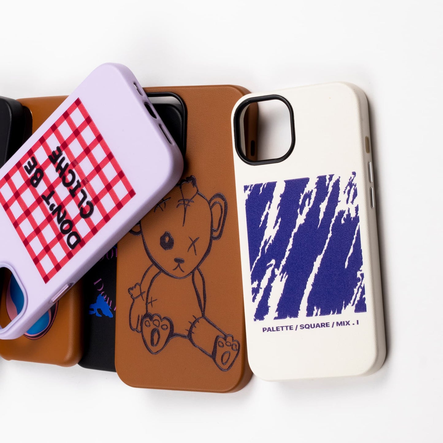 PALETTE-iPhone 14 Leather Kılıf