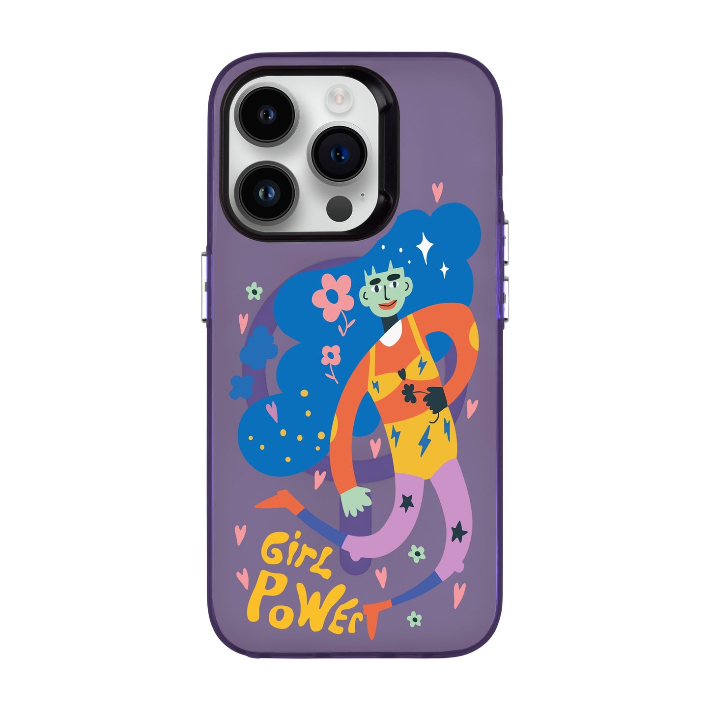GIRL POWER-iPhone 14 Pro Hold Kılıf MagSafe Özellikli