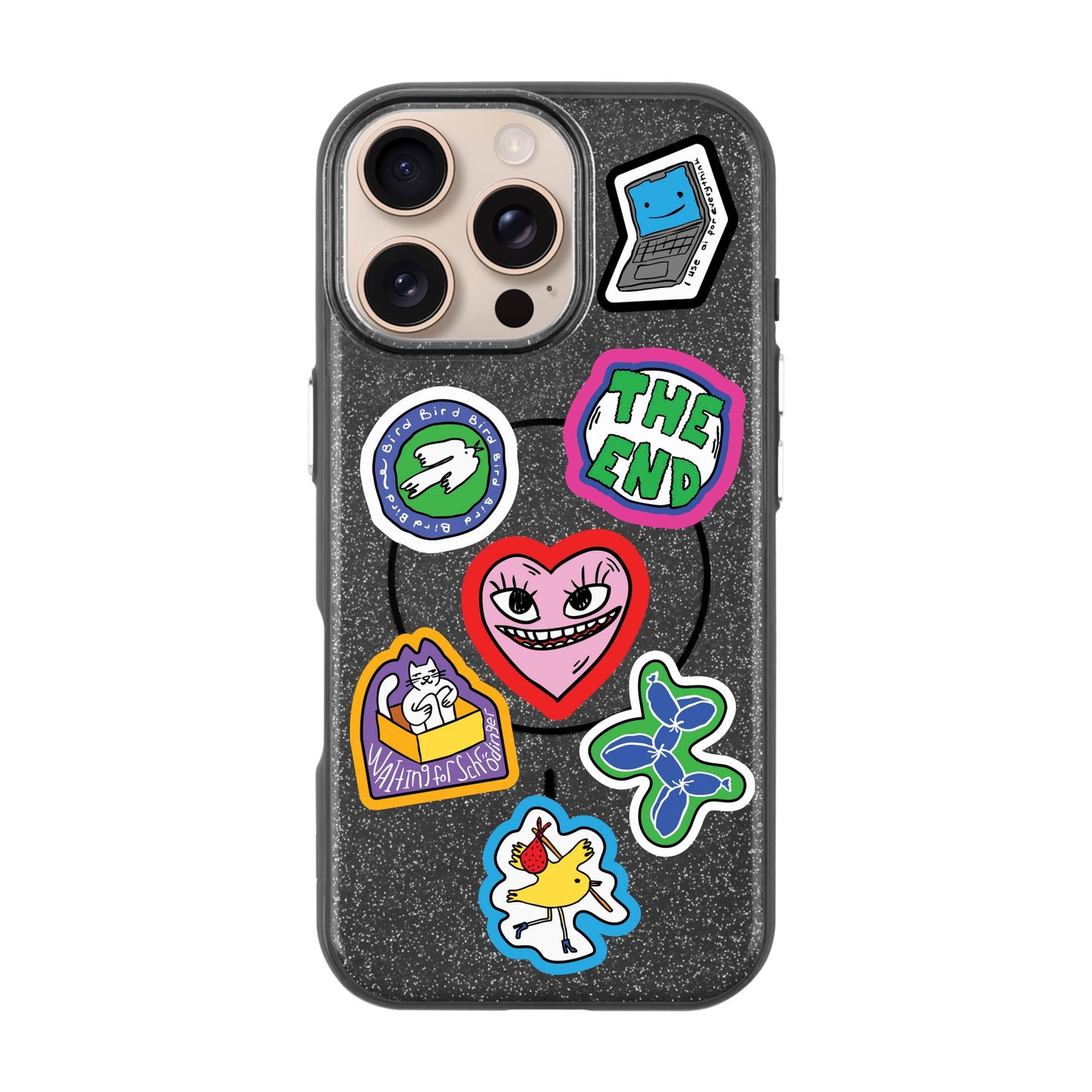 TŌTEN STICKERZ-iPhone 16 Pro Max Radiant Kılıf MagSafe Özellikli