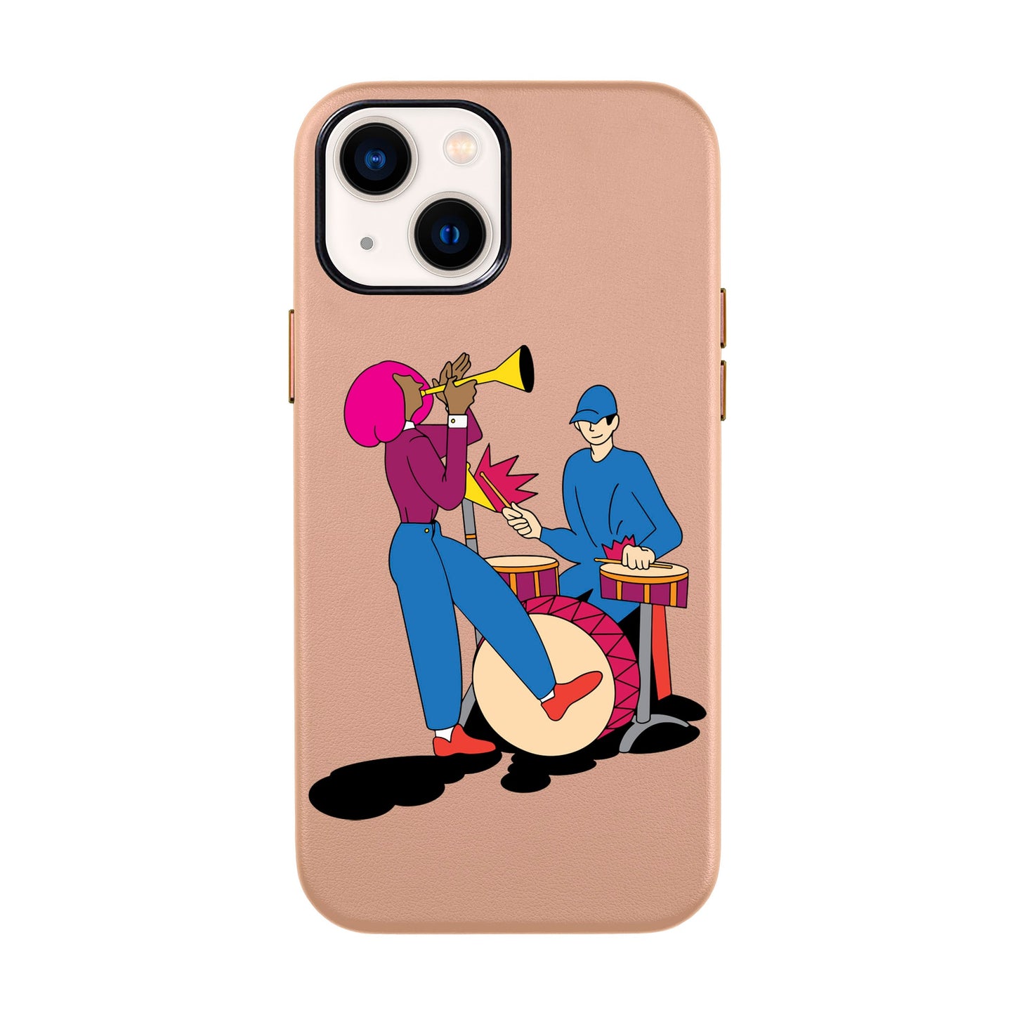 JAM-iPhone 14 Leather Kılıf