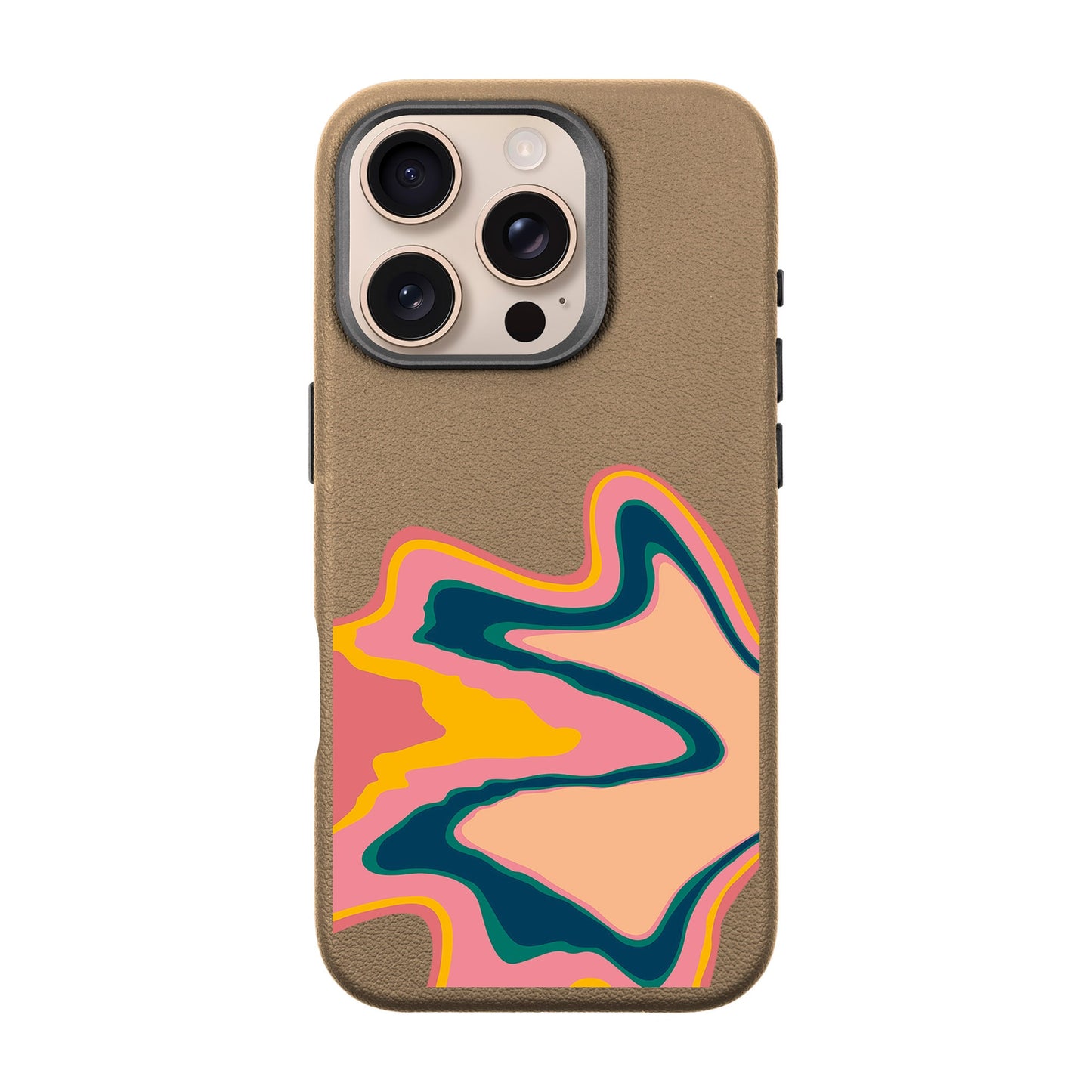 US IN ESSENCE-iPhone 16 Pro Leather Premium Kılıf MagSafe Özellikli