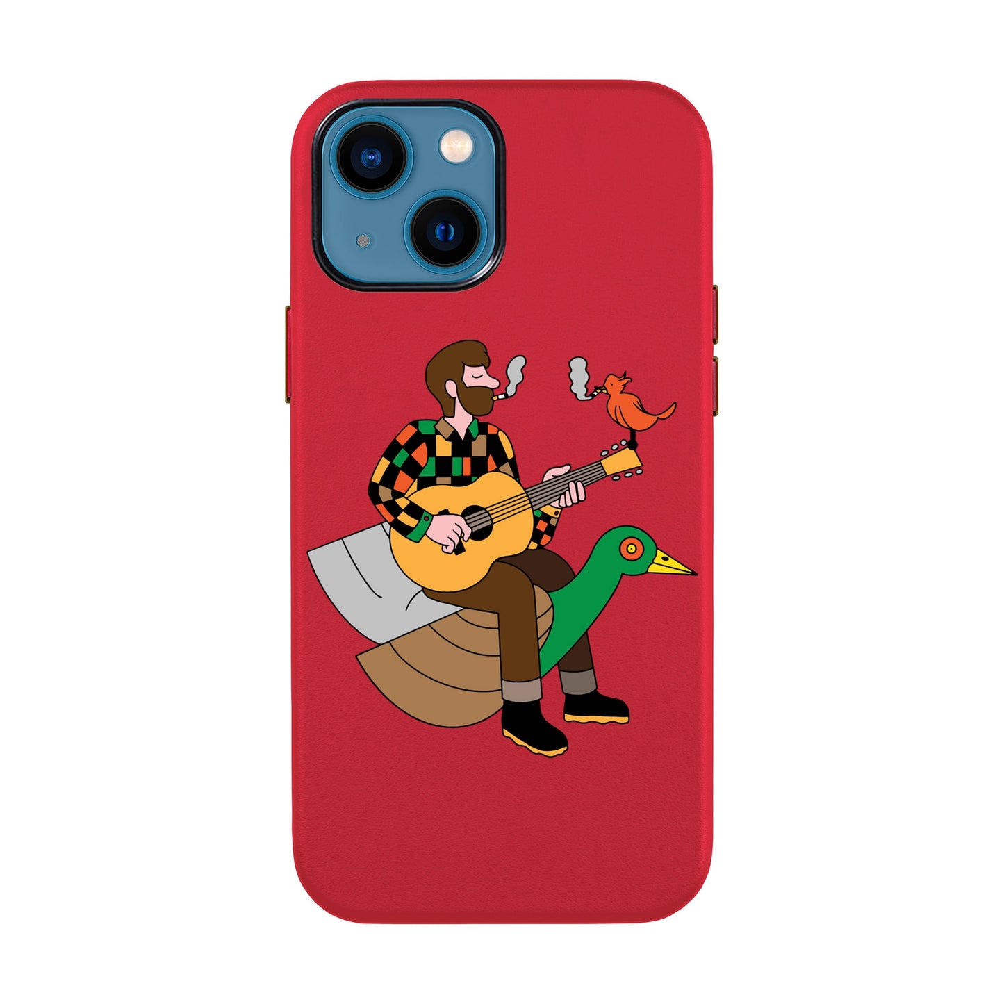 BIRDS OF A FEATHER-iPhone 14 Leather Kılıf