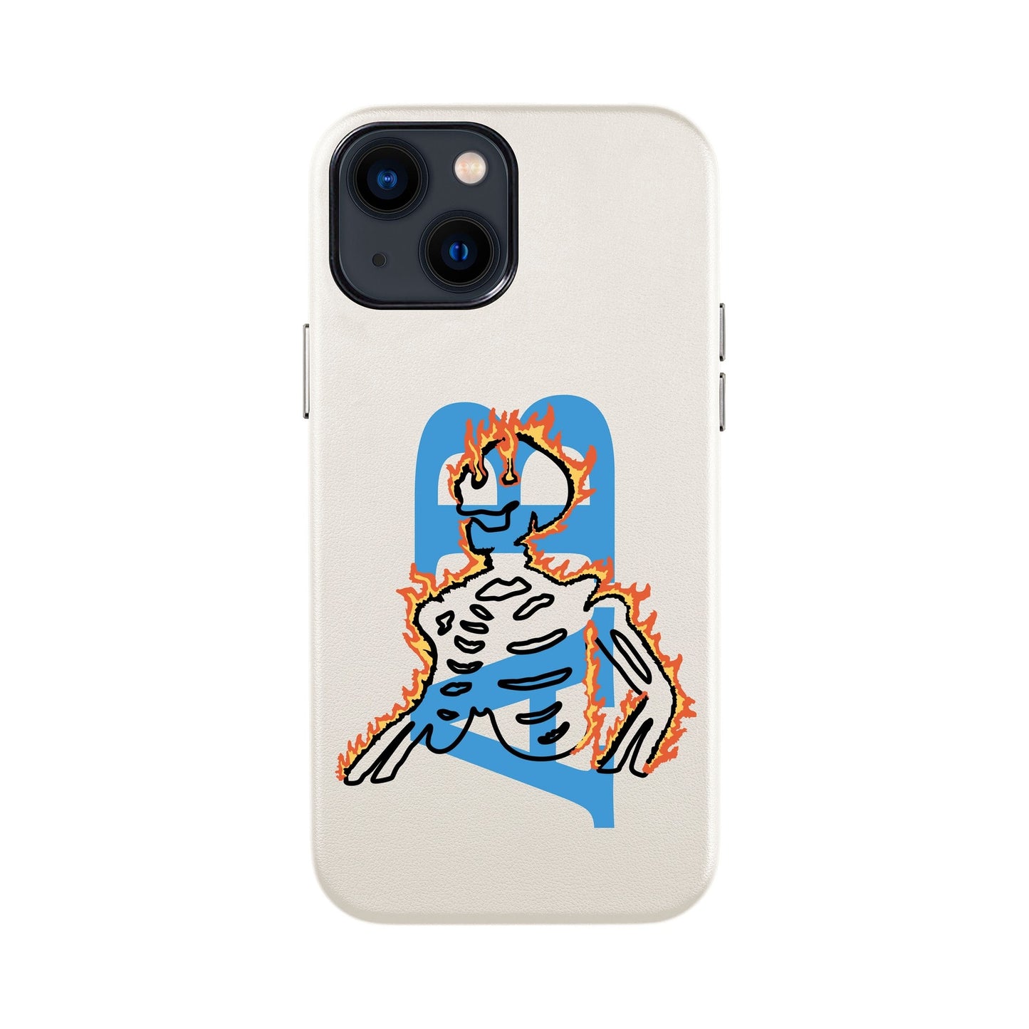HOT HUMAN KİŞİSELLEŞTİRİLMİŞ-iPhone 13 Mini Leather Kılıf