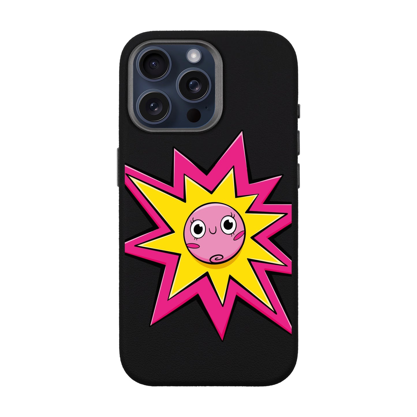 POP PRINCESSES-iPhone 15 Pro Max Leather Premium Kılıf MagSafe Özellikli
