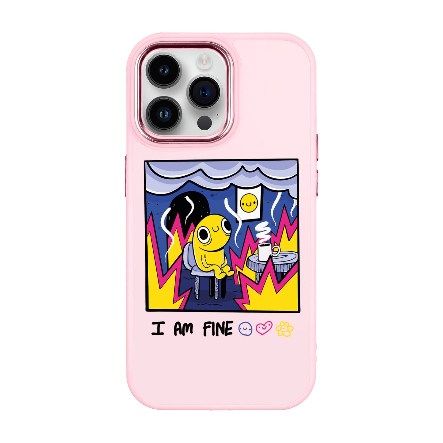 I AM FINE-iPhone 14 Pro Max Proof Kılıf