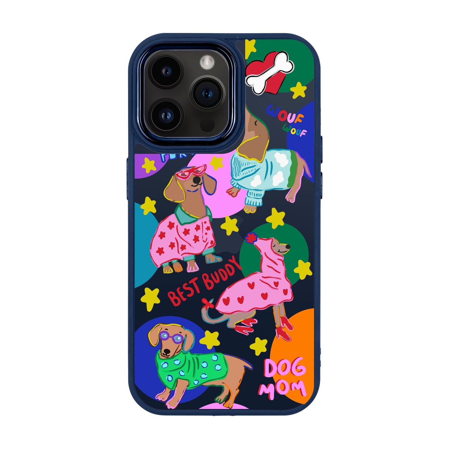 DOG MOM-iPhone 14 Pro Max Proof Kılıf