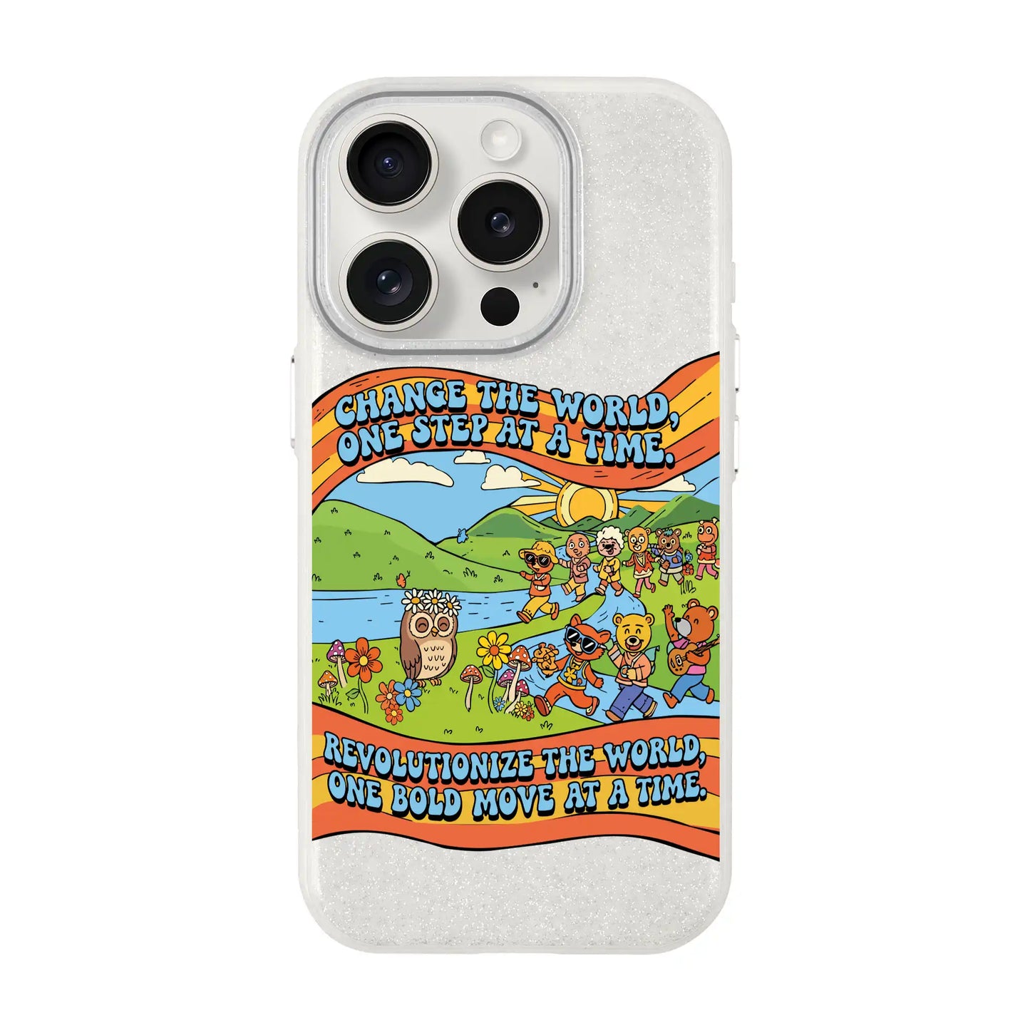 CHANGE THE WORLD-iPhone 15 Pro Radiant Kılıf MagSafe Özellikli