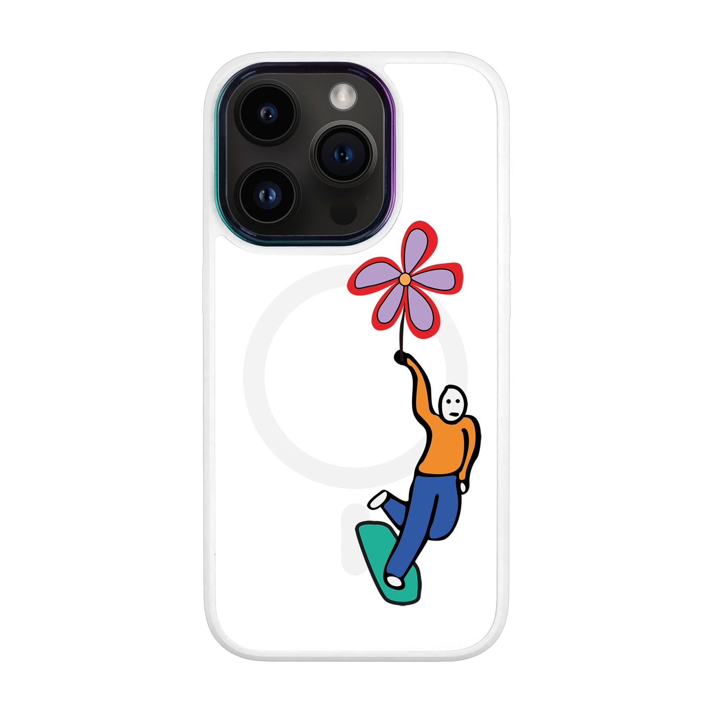 SKATEBOARDER-iPhone 13 Pro Vigor Kılıf MagSafe Özellikli