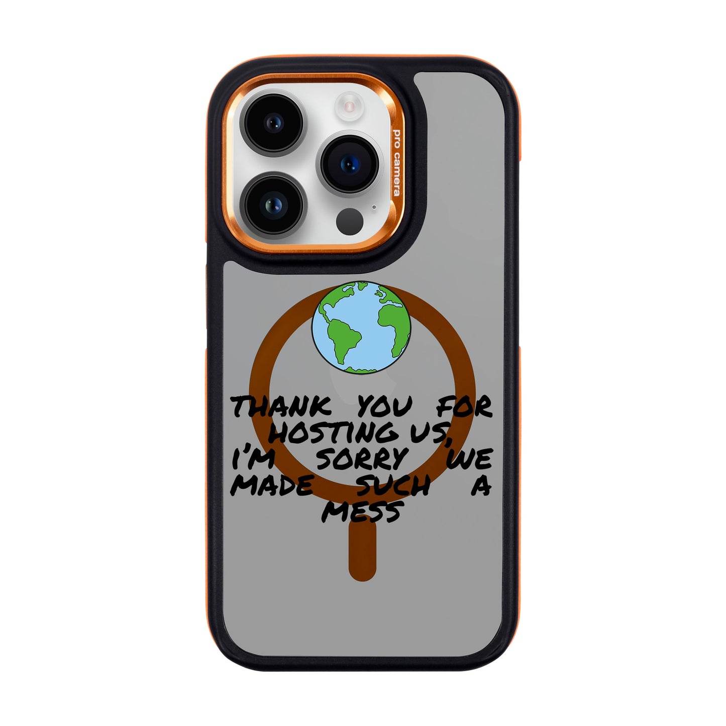 MESS-iPhone 14 Pro Dark Kılıf MagSafe Özellikli