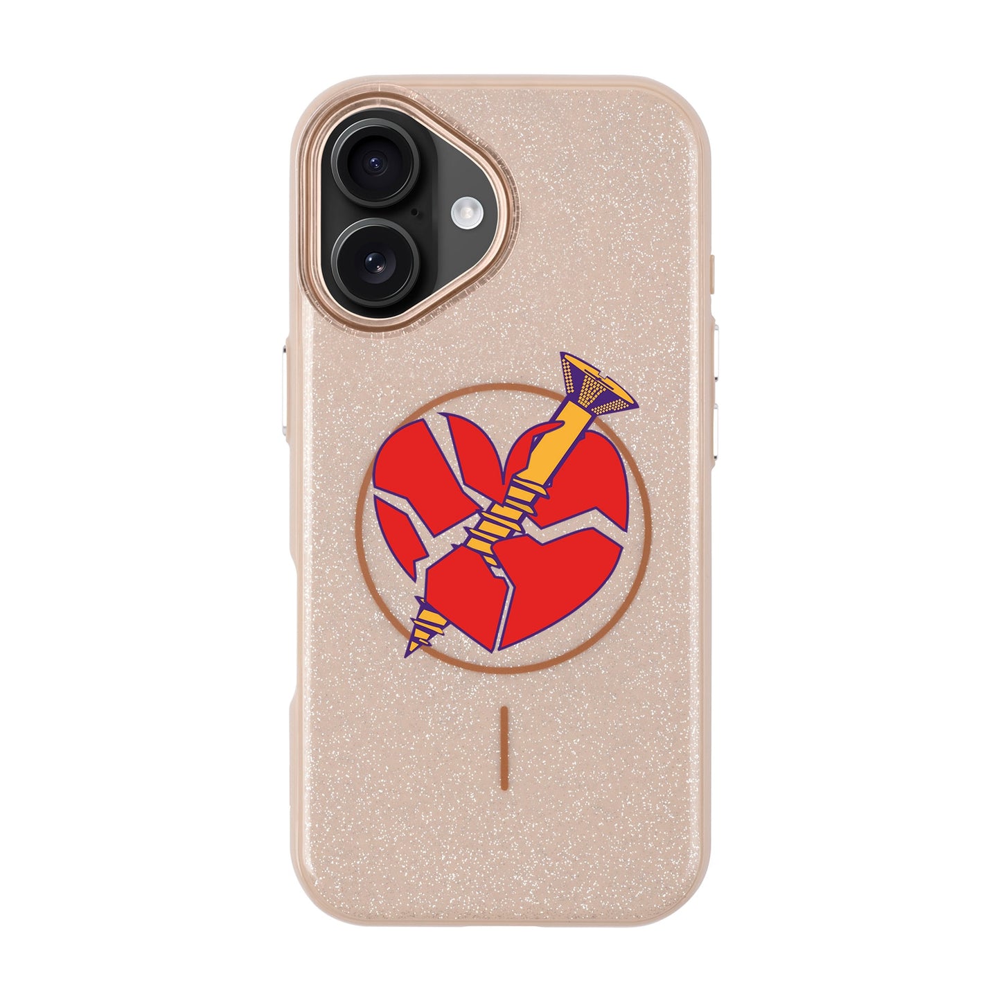 BROKEN HEART-iPhone 16 Radiant Kılıf MagSafe Özellikli