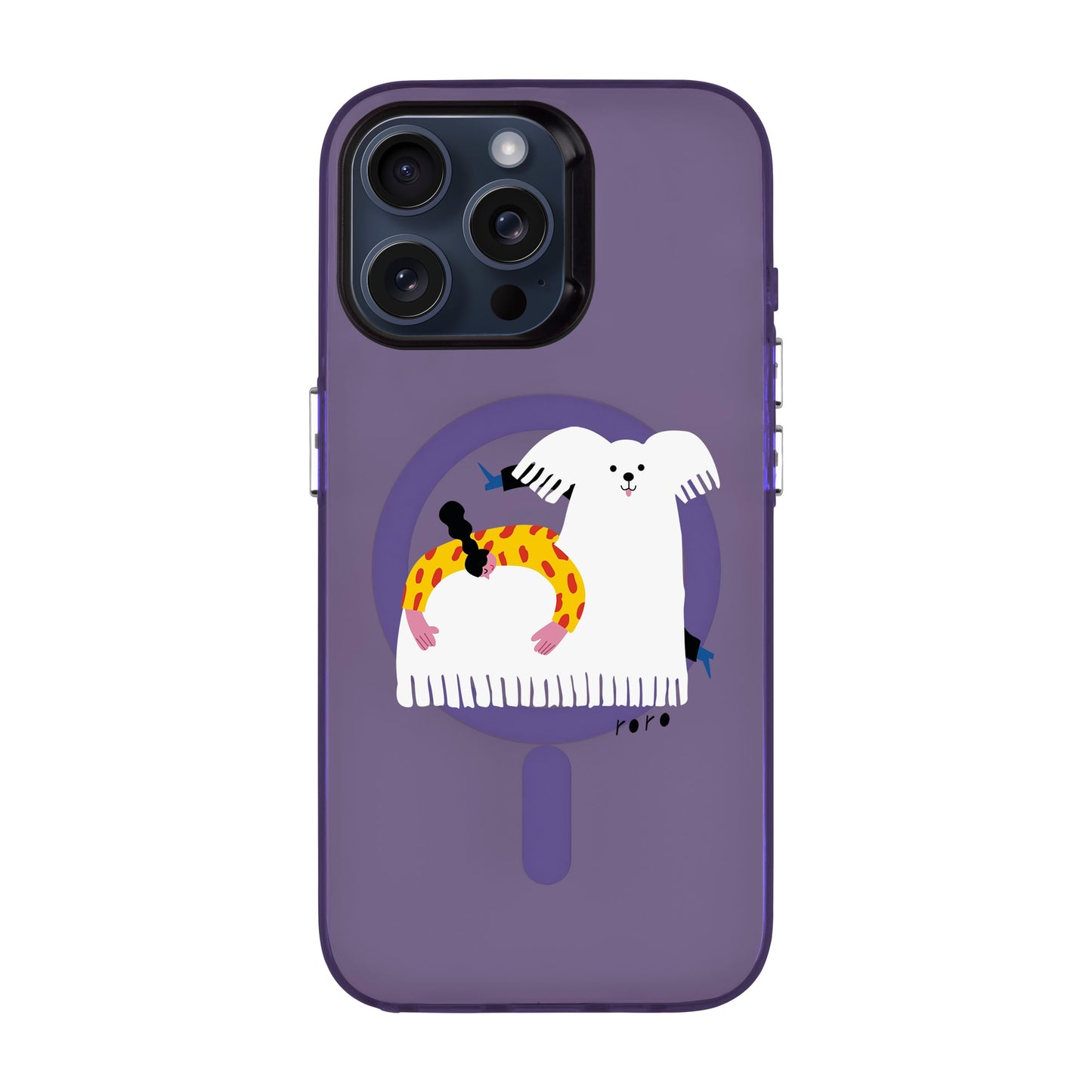 FANCY DOG-iPhone 15 Pro Max Hold Kılıf MagSafe Özellikli