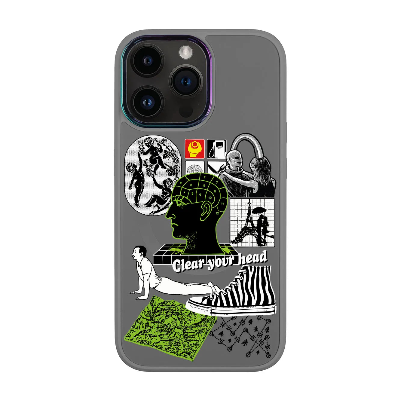 CLEAR YOUR HEAD-iPhone 13 Pro Max Vigor Kılıf MagSafe Özellikli
