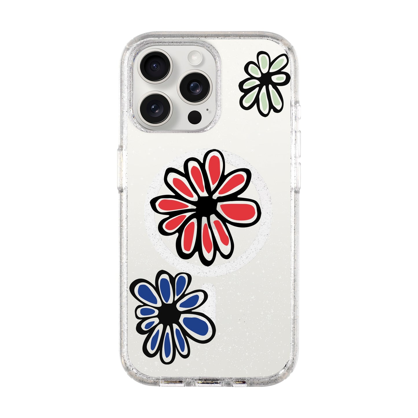 FLORIST-iPhone 15 Pro Max Shiny Kılıf MagSafe Özellikli