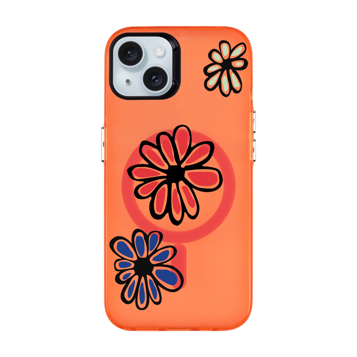 FLORIST-iPhone 15 Plus Hold Kılıf MagSafe Özellikli