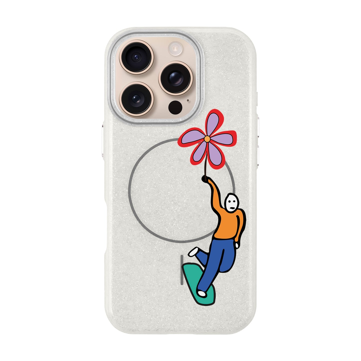 SKATEBOARDER-iPhone 16 Pro Radiant Kılıf MagSafe Özellikli