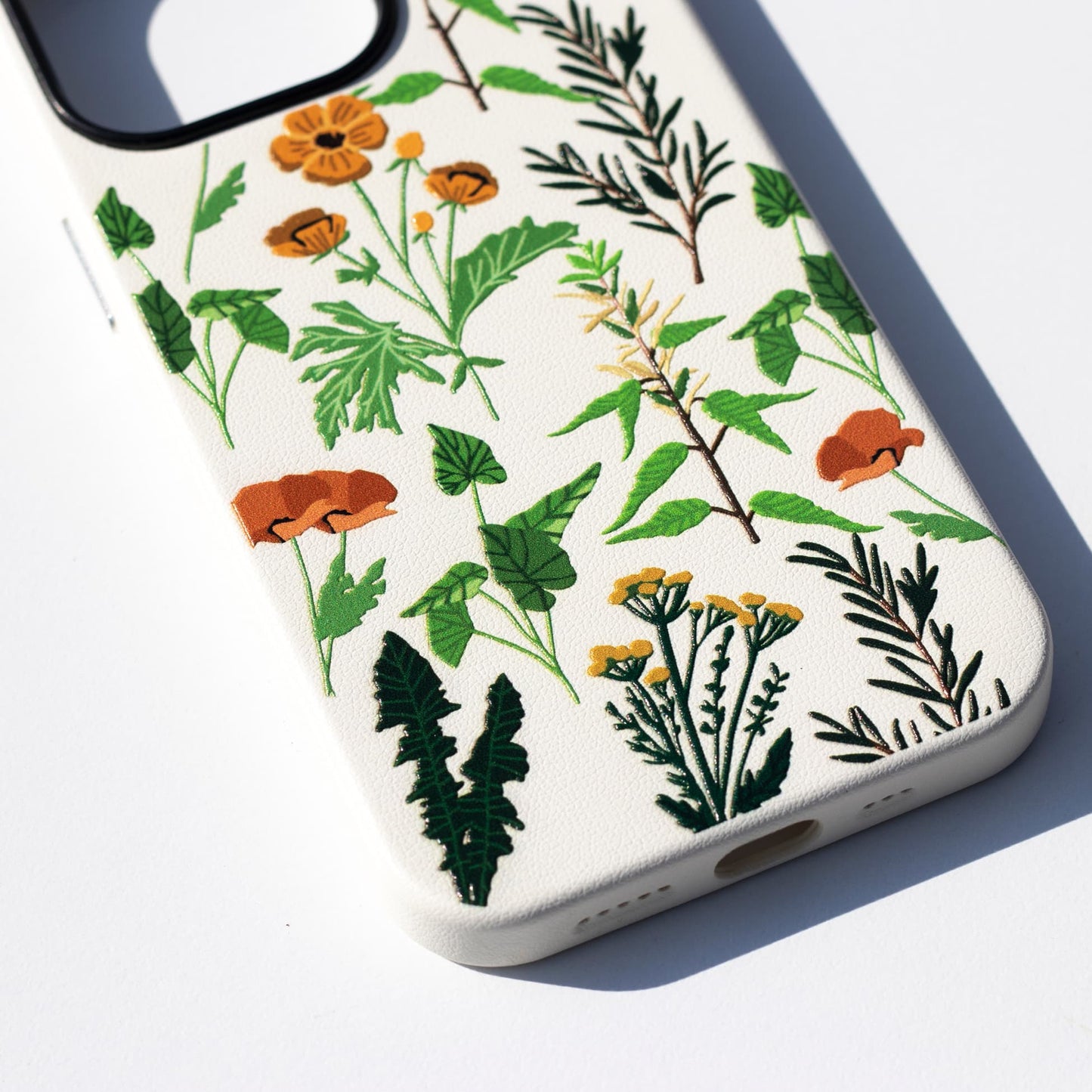 POTHERB-iPhone 13 Pro Leather Kılıf
