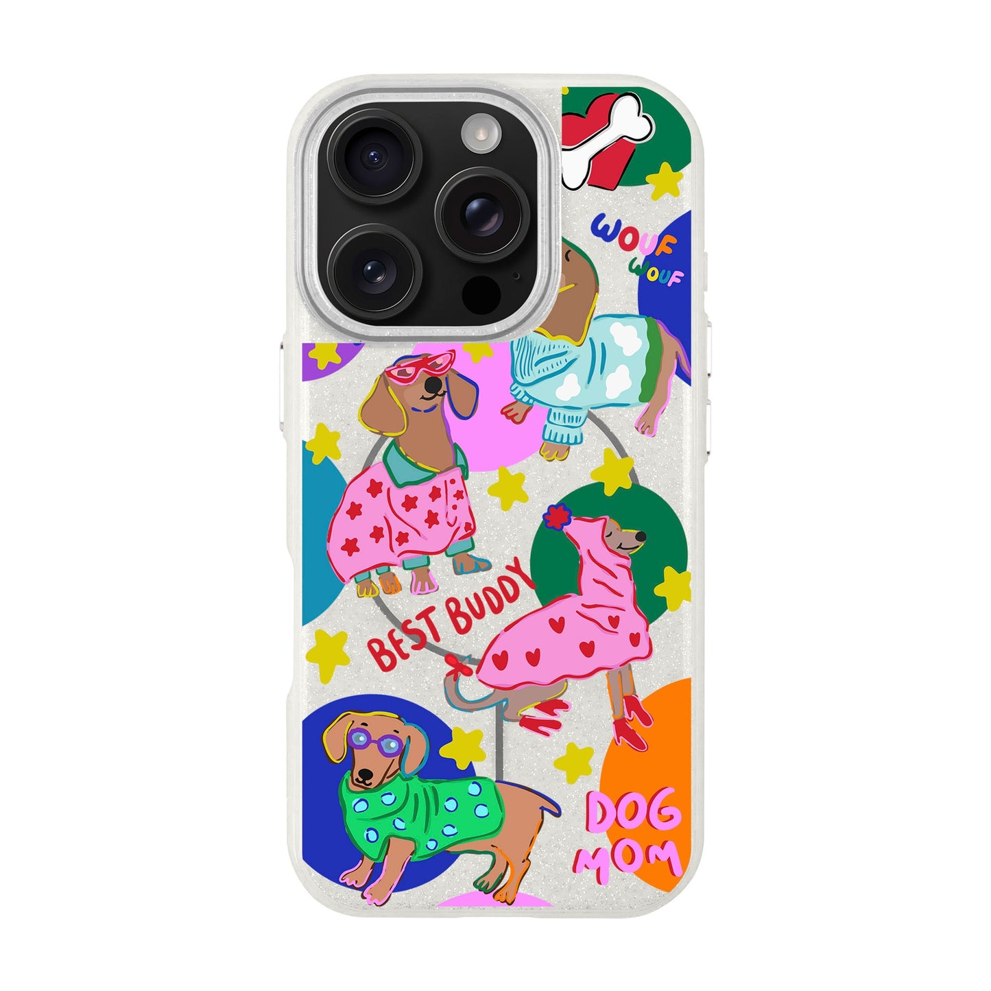 DOG MOM-iPhone 16 Pro Radiant Kılıf MagSafe Özellikli