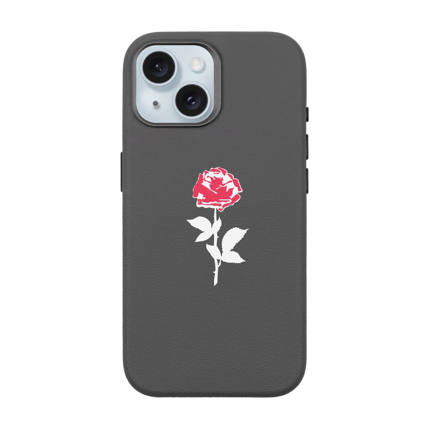 NATUREL ROSE-iPhone 15 Leather Premium Kılıf MagSafe Özellikli
