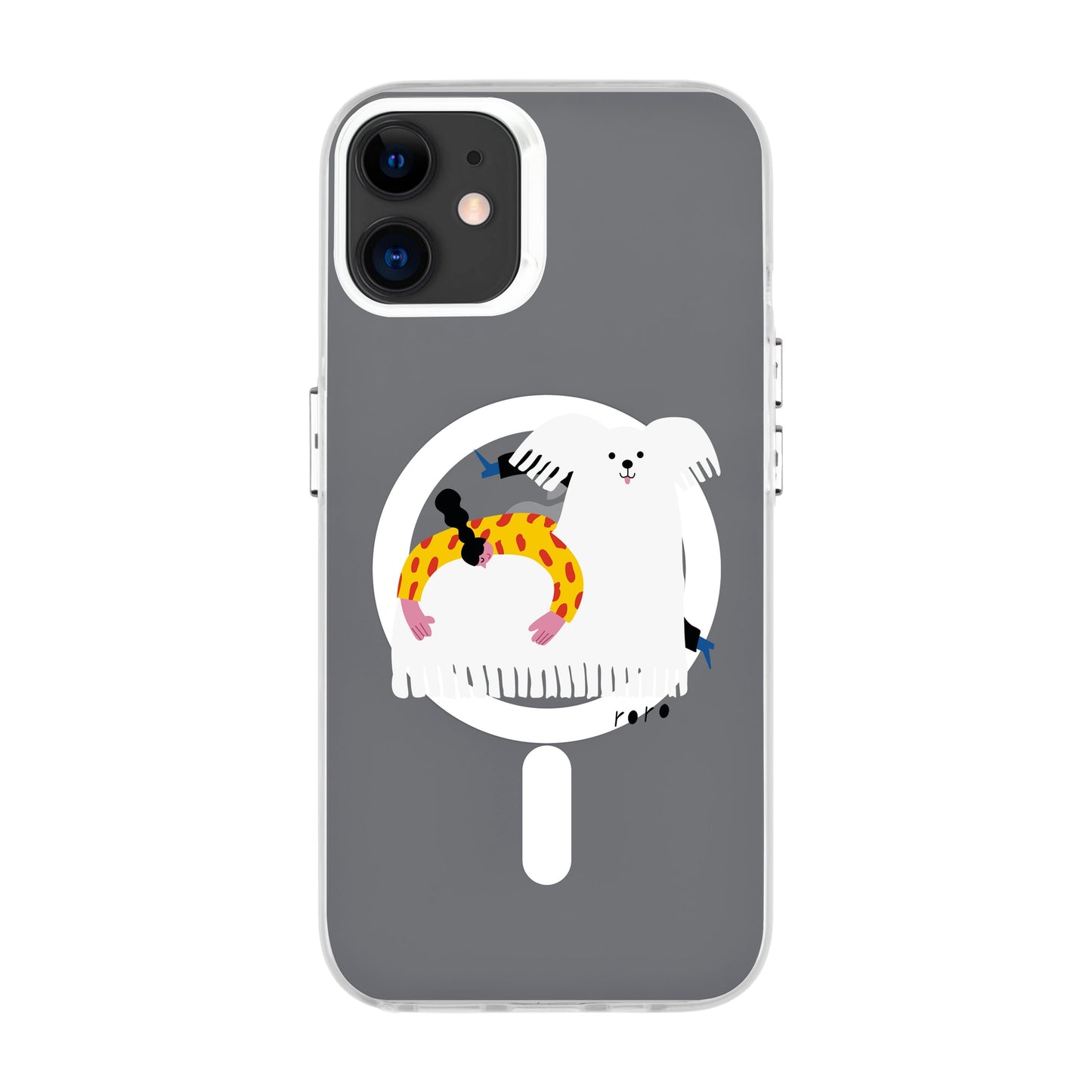 FANCY DOG-iPhone 11 Hold Kılıf MagSafe Özellikli