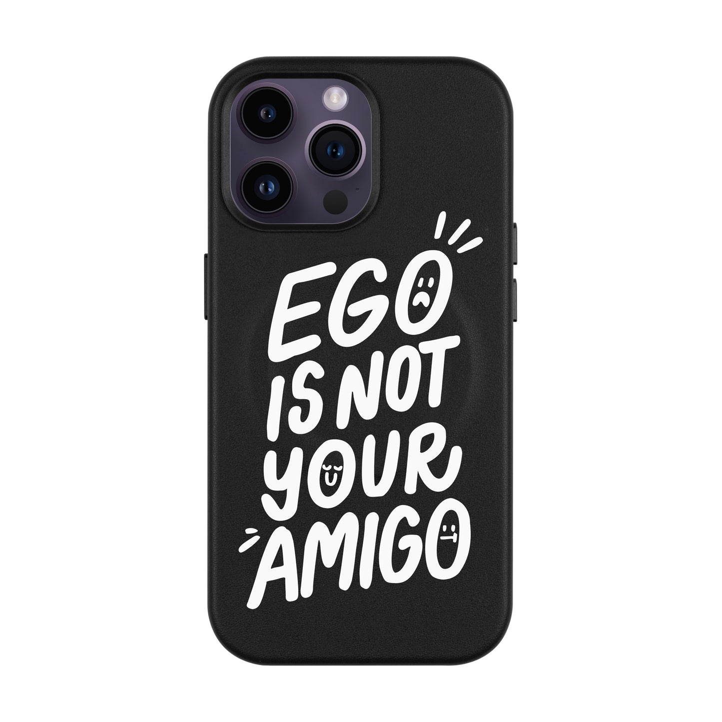 EGO-iPhone 14 Pro Max Leather Kılıf MagSafe Özellikli