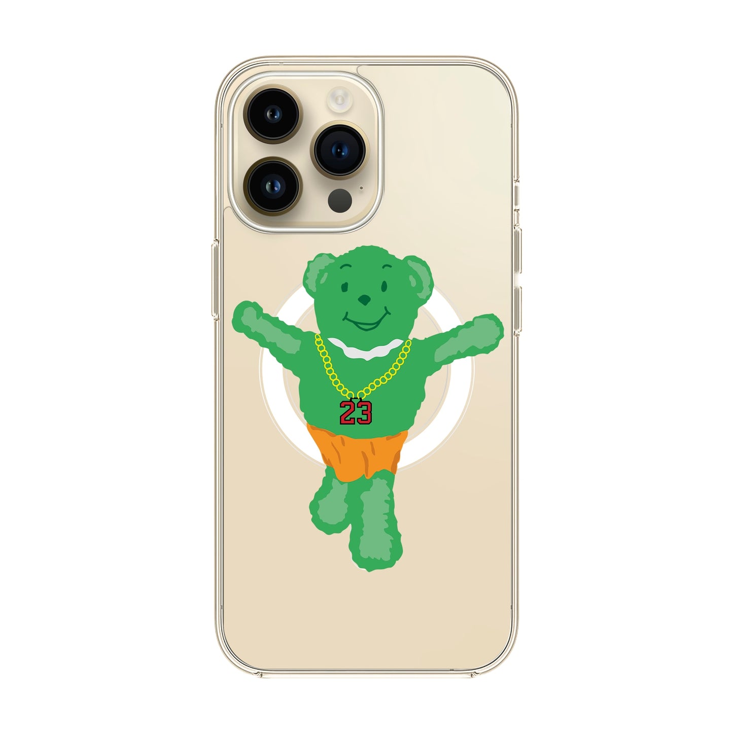 GREEN BEAR-iPhone 14 Pro Max Solid Kılıf MagSafe Özellikli