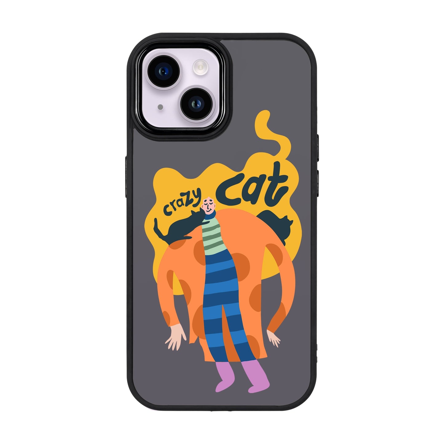 CRAZY CAT-iPhone 14 Plus Proof Kılıf