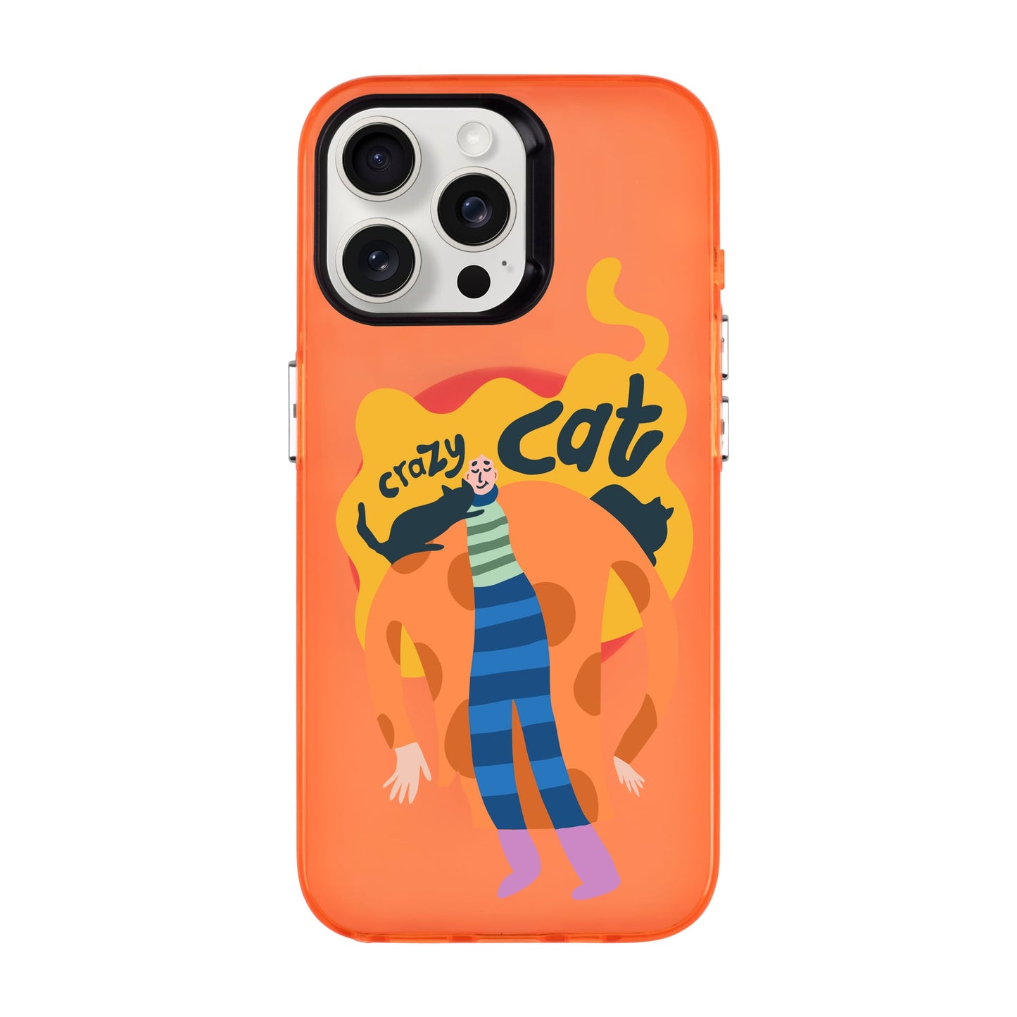 CRAZY CAT-iPhone 15 Pro Max Hold Kılıf MagSafe Özellikli