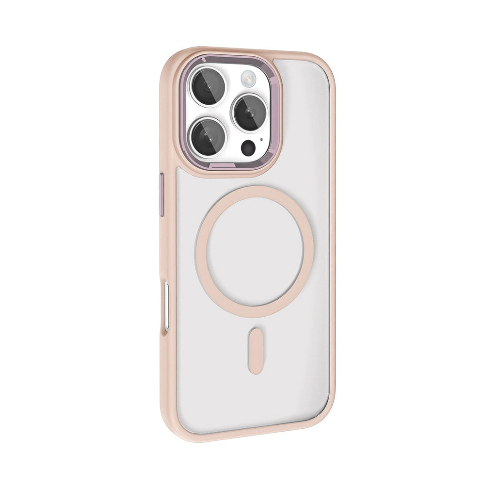 NEW-iPhone 16 Pro Max Hyaline Kılıf MagSafe Özellikli