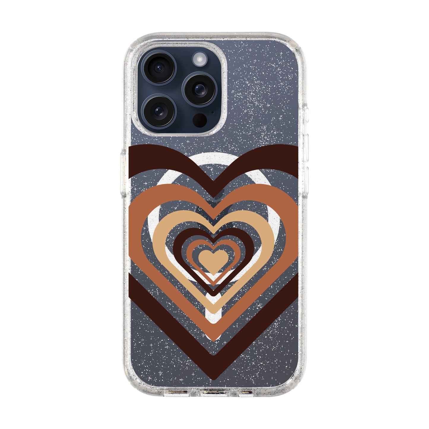 HEART-iPhone 15 Pro Max Shiny Kılıf MagSafe Özellikli