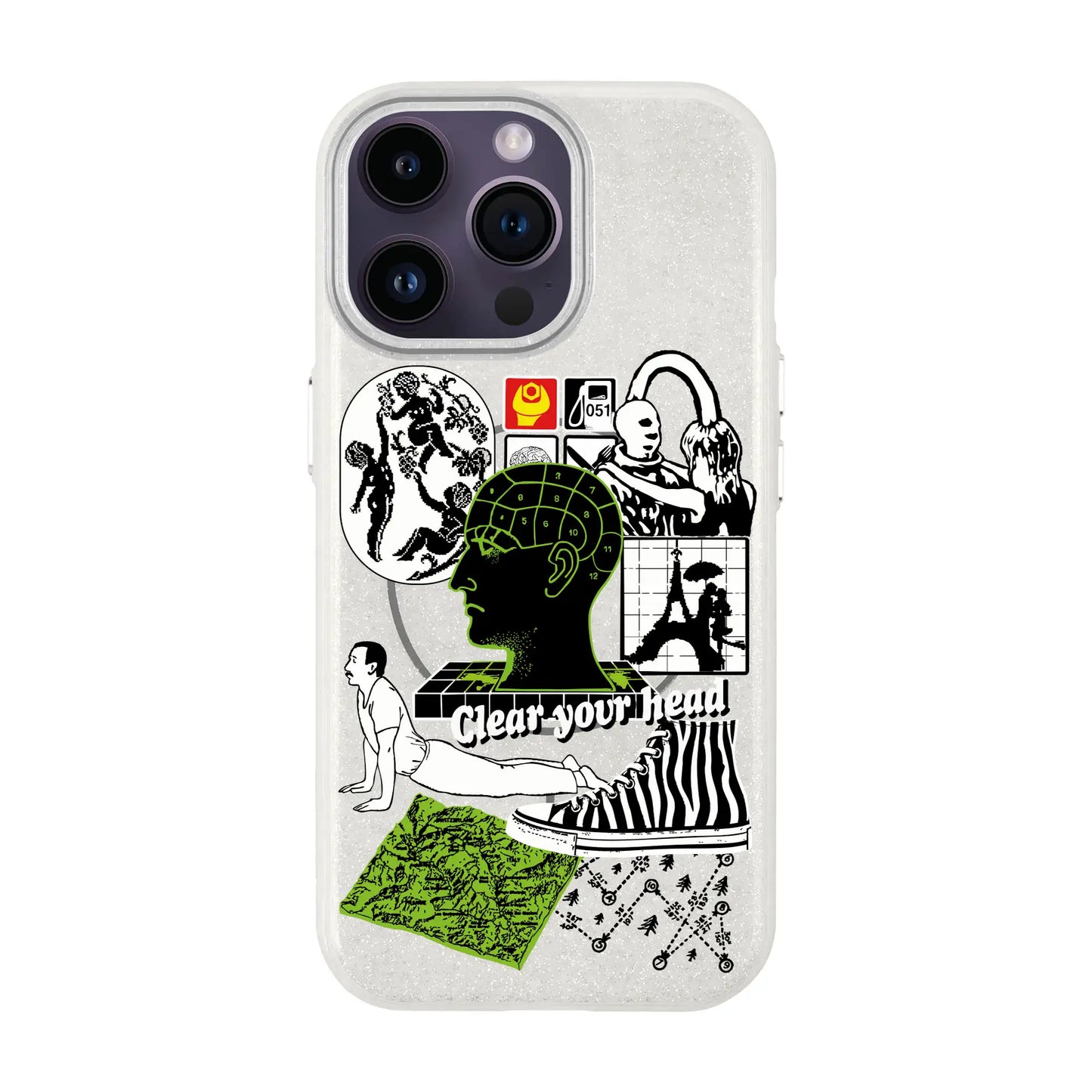 CLEAR YOUR HEAD-iPhone 14 Pro Max Radiant Kılıf MagSafe Özellikli